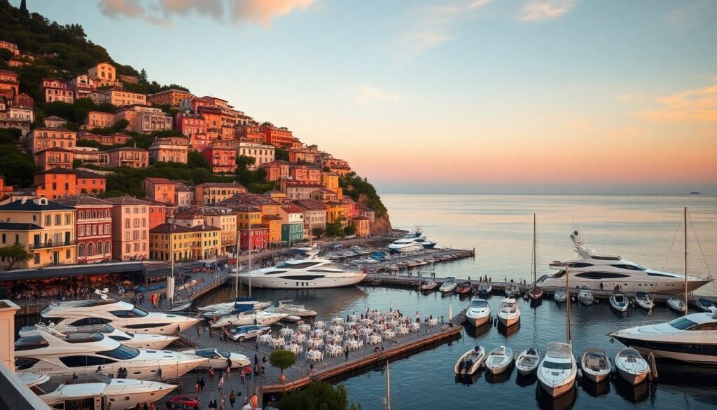 Самые красивые прибрежные города Италии - иллюстрация