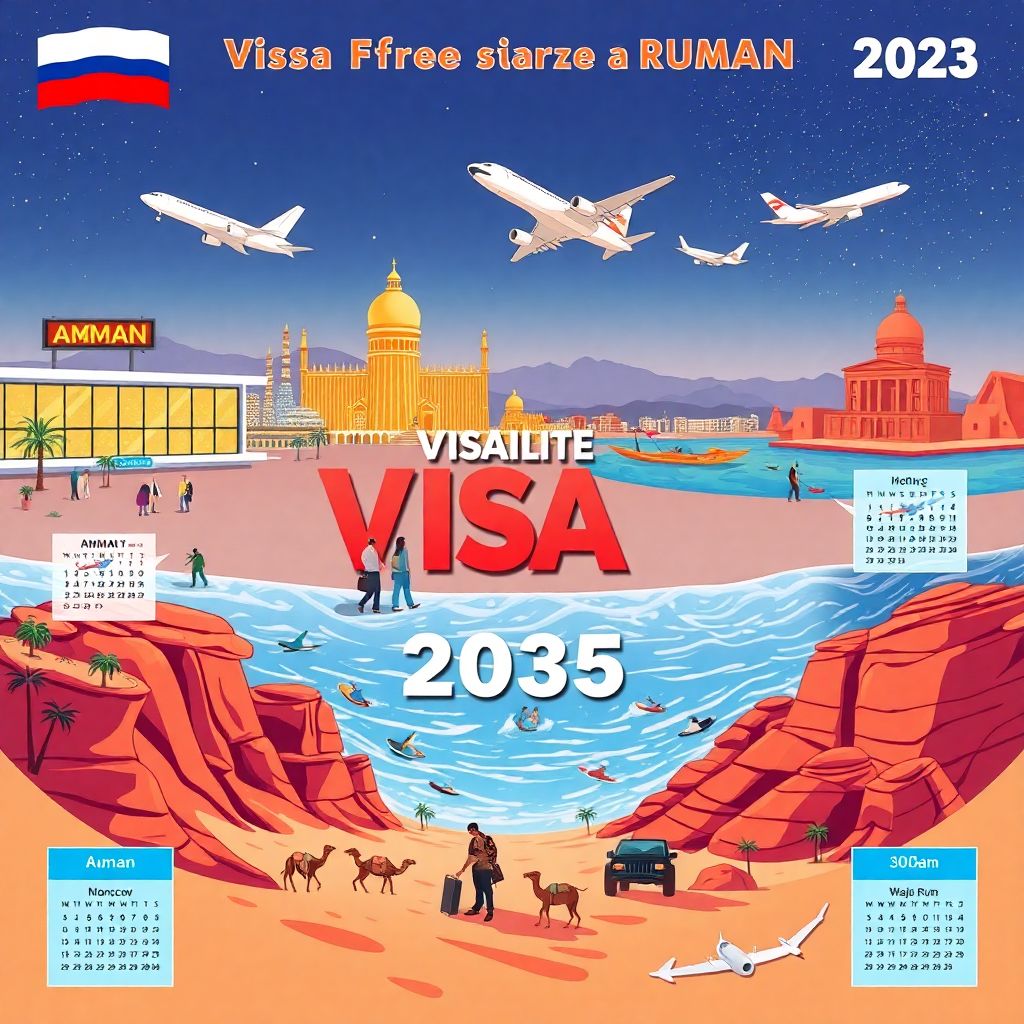 Безвизовый въезд в Иорданию для россиян 2025: правила, цены и лучшие курорты