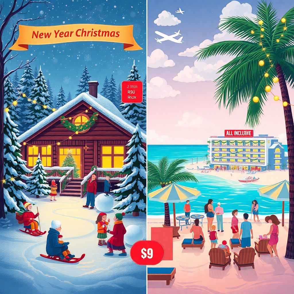 Подмосковные каникулы: почему загородный отдых на Новый год дороже моря