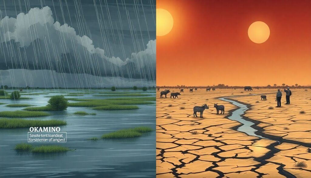 Путешествие в Ботсвану: дельта Окаванго и пустыня Калахари - иллюстрация