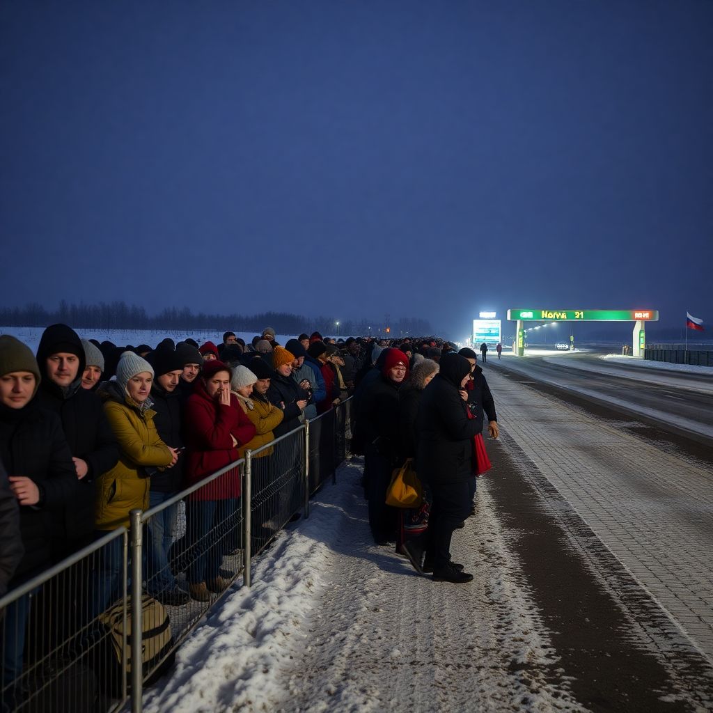 Очереди на границе Нарва – Ивангород к Новому году: что учесть путешественникам
