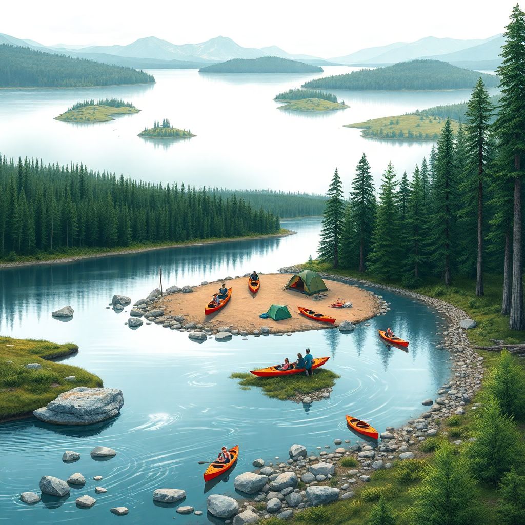 Лучшие места для каякинга и гребли на каноэ: где покататься в России