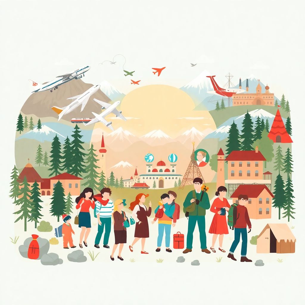 Туризм по России 2025: новые правила путешествий и тренды внутреннего отдыха