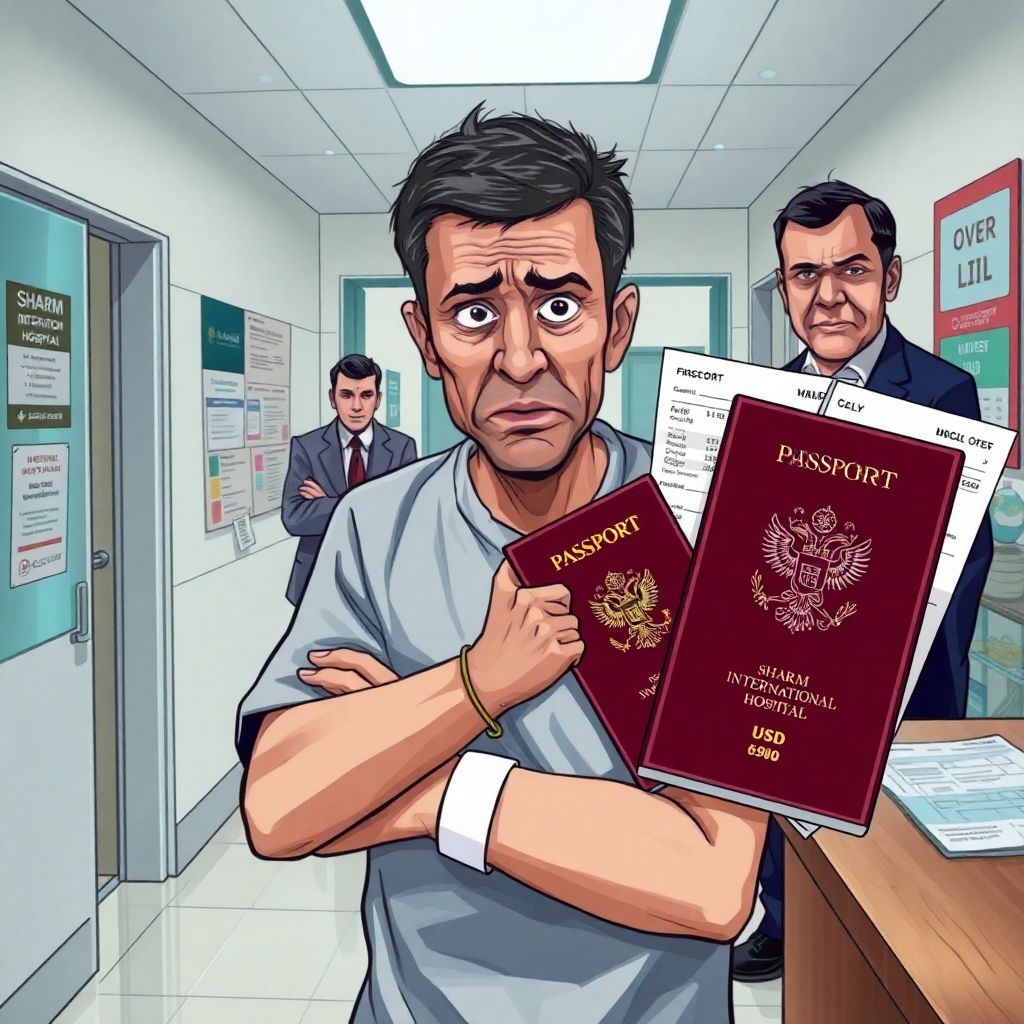 Египет: больница удерживает паспорт туриста из Москвы из‑за счета и страховки