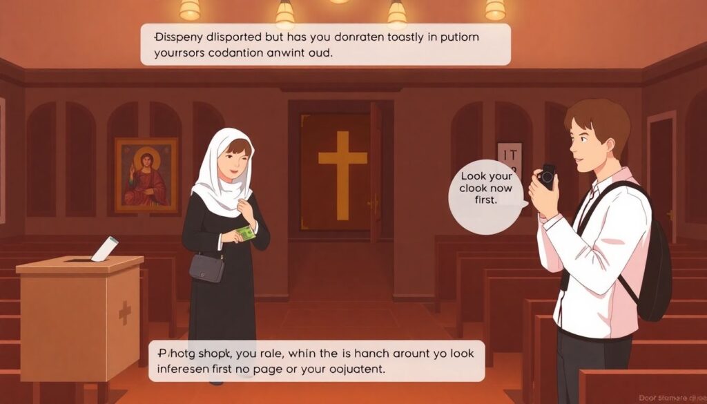 Как правильно вести себя в буддийском храме - иллюстрация