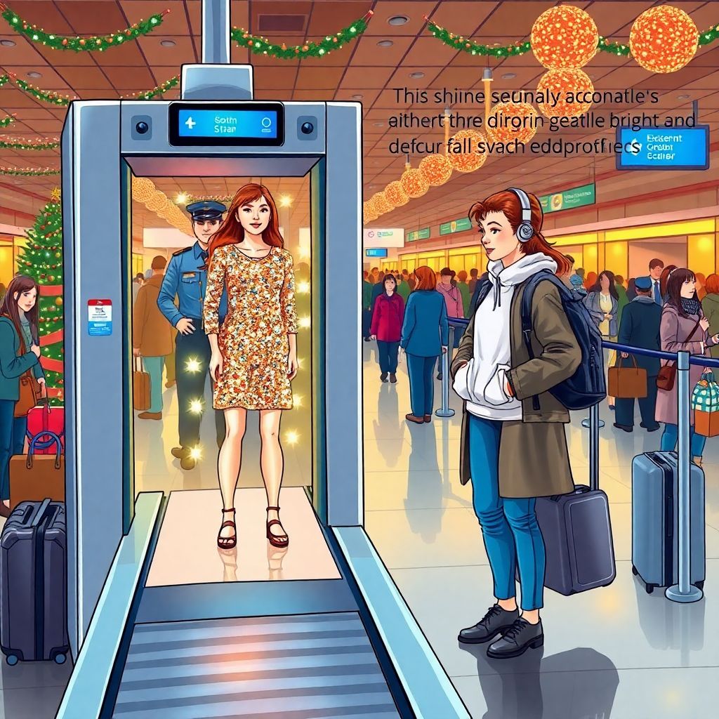 Блестящая одежда в самолет: зачем в праздники лучше оставить ее в чемодане