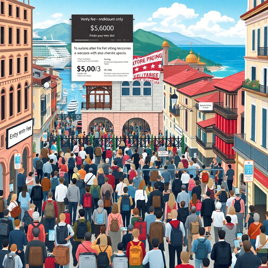 Туризм и платный вход в города Европы: как ограничения сдерживают овертуризм