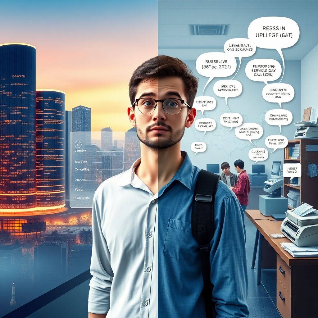 Американская бюрократия глазами российского тревел-блогера: жизнь в США и Россия