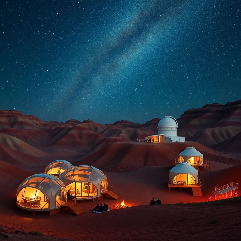 Уральский марс: глэмпинг-обсерватория на Урале и новый туристический бренд