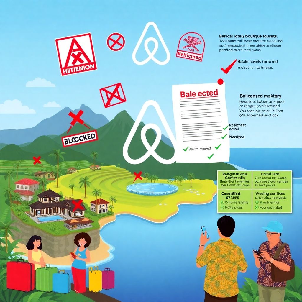 Airbnb на Бали под угрозой запрета: что изменится для туристов и аренды жилья