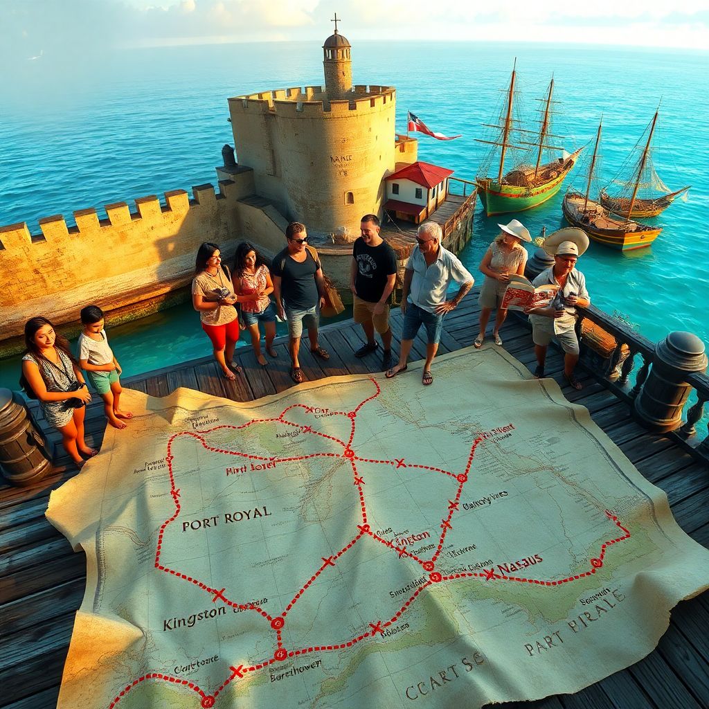 История пиратства Карибского моря: путешествие на Ямайку и Багамы
