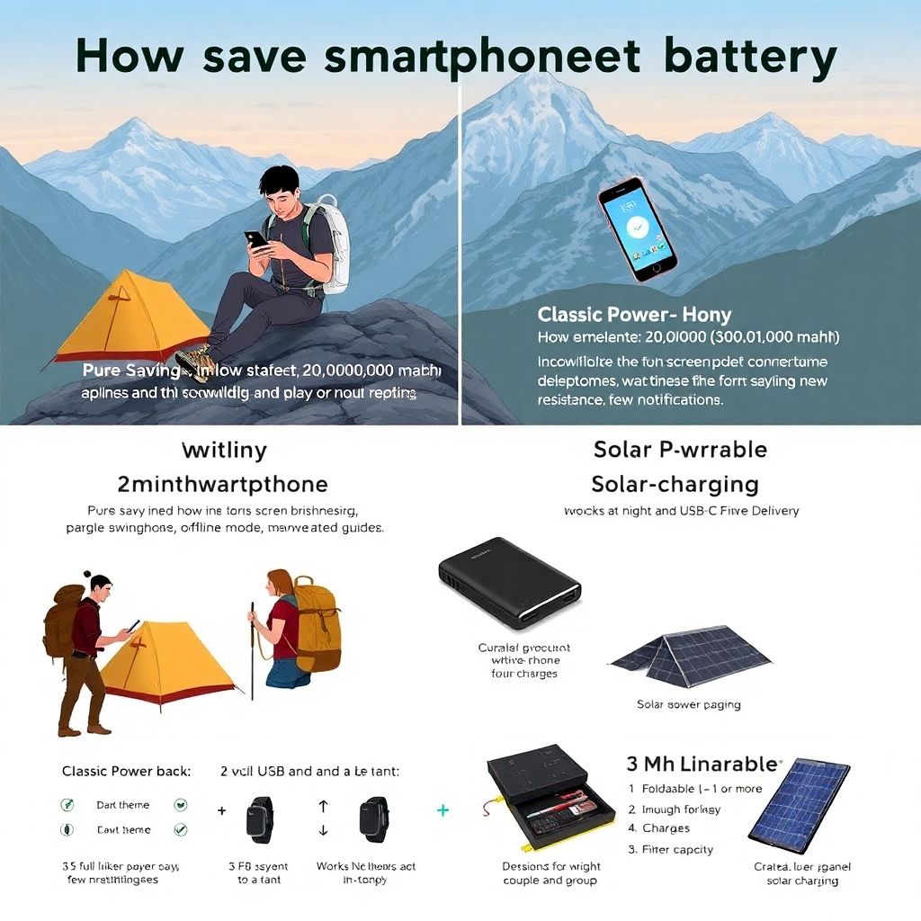 Как сохранить заряд телефона в долгом походе без доступа к розеткам