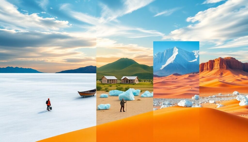 Самые необычные пустыни мира: от соляных до ледяных - иллюстрация