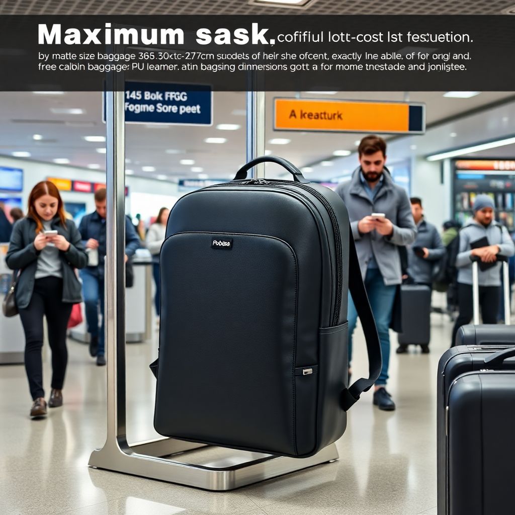 Рюкзак «Максимум» от Победы: ручная кладь без замера или переплата за бренд