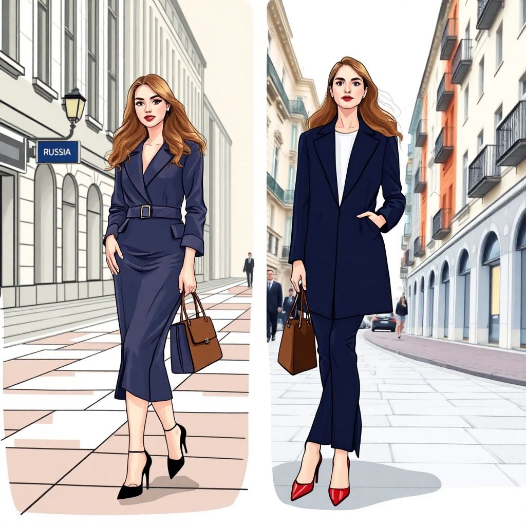 Русские и европейские женщины: сравнение внешности, макияжа и стиля