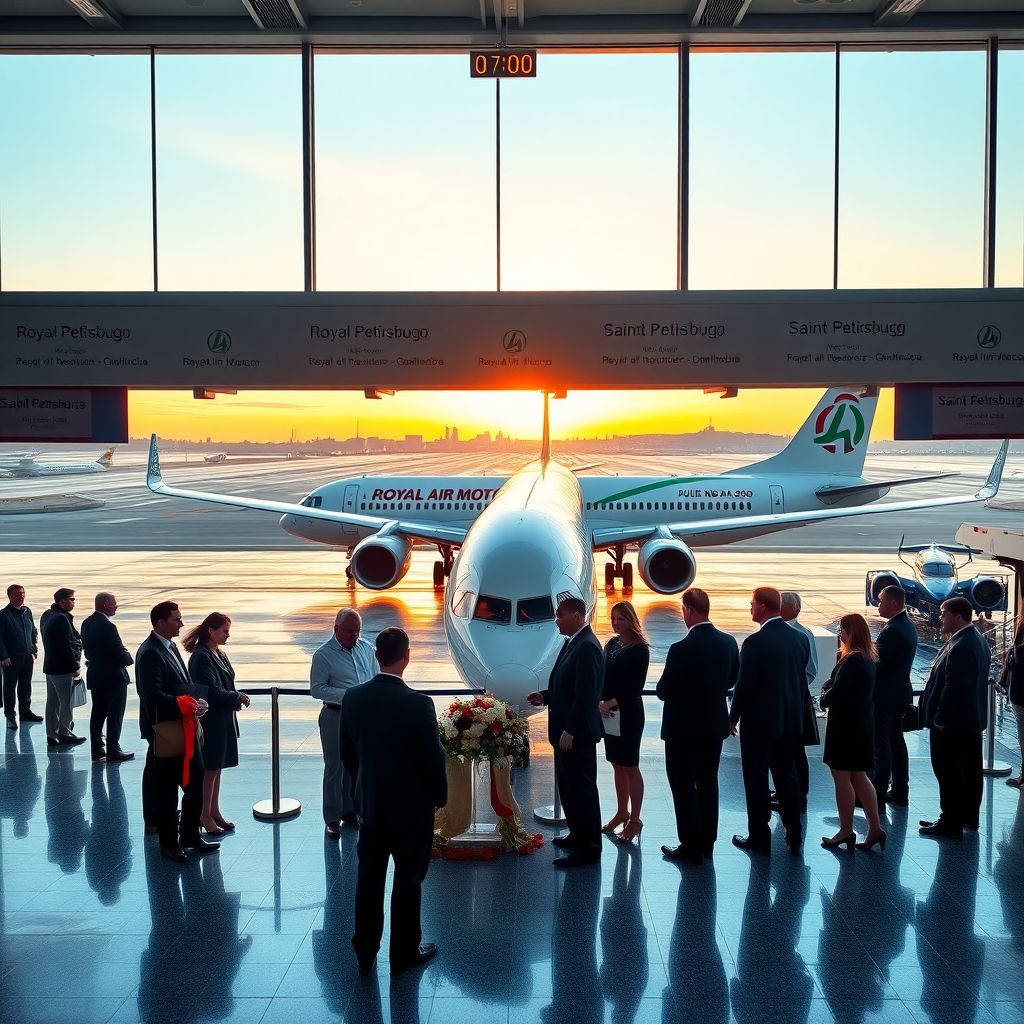 Прямой рейс Касабланка – Санкт‑Петербург royal air maroc открыт для пассажиров