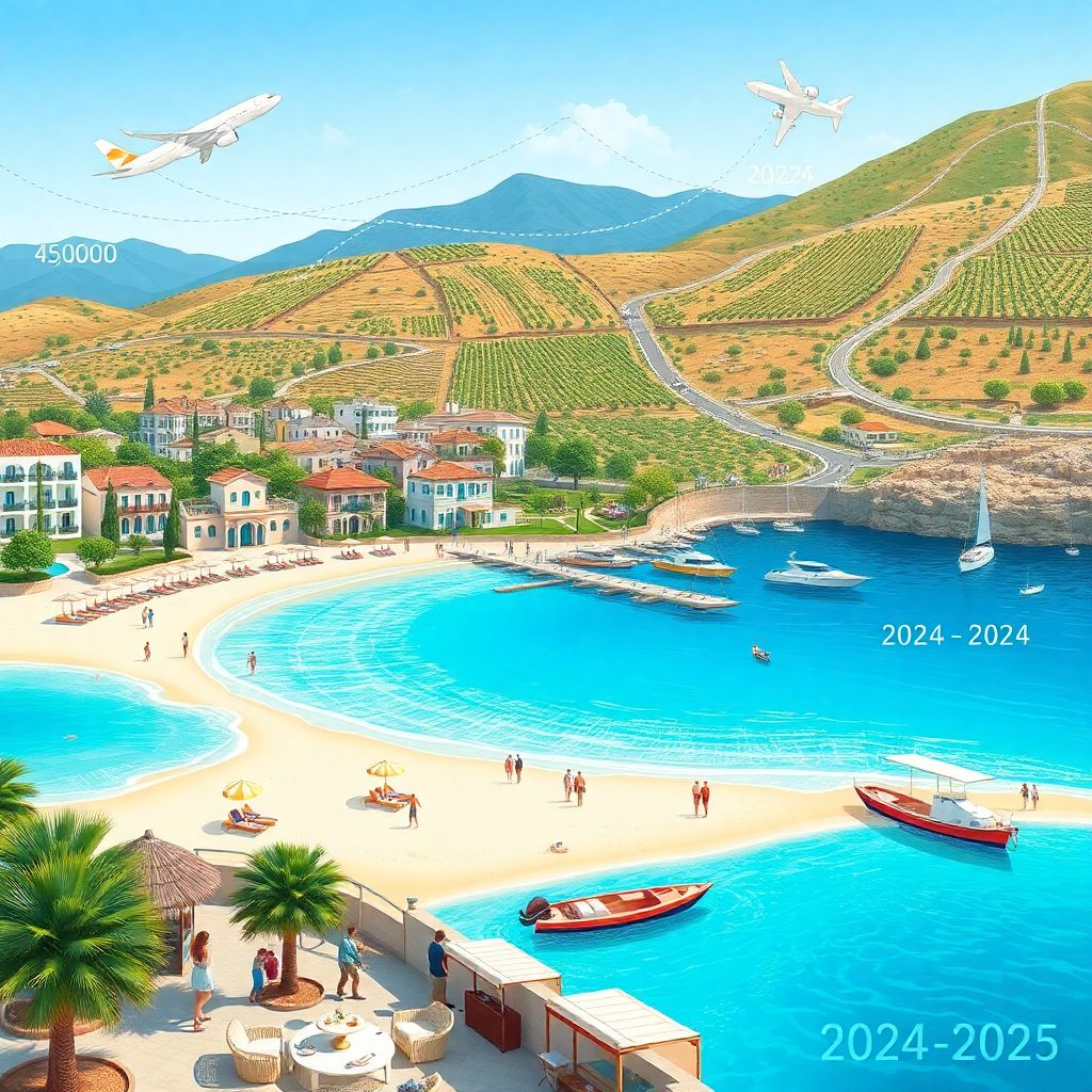 Рост турпотока из России на Кипр 2024–2025: причины, динамика и перспективы