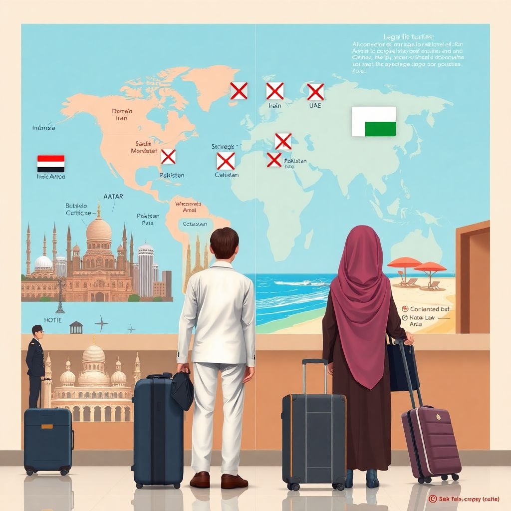Секс вне брака для туристов: законы и риски в мусульманских странах