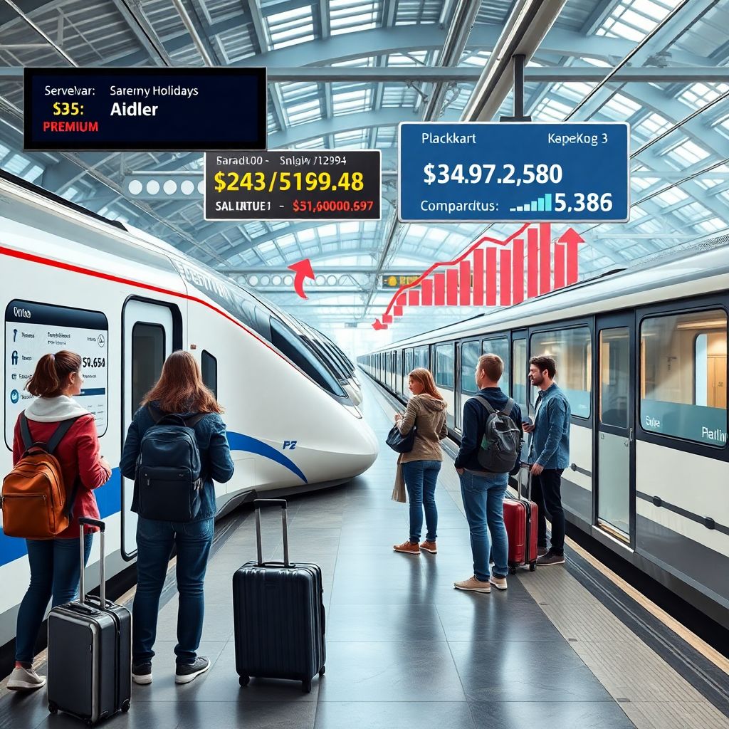 Цены на жд билеты в Сочи на майские праздники: почему так дорого весной