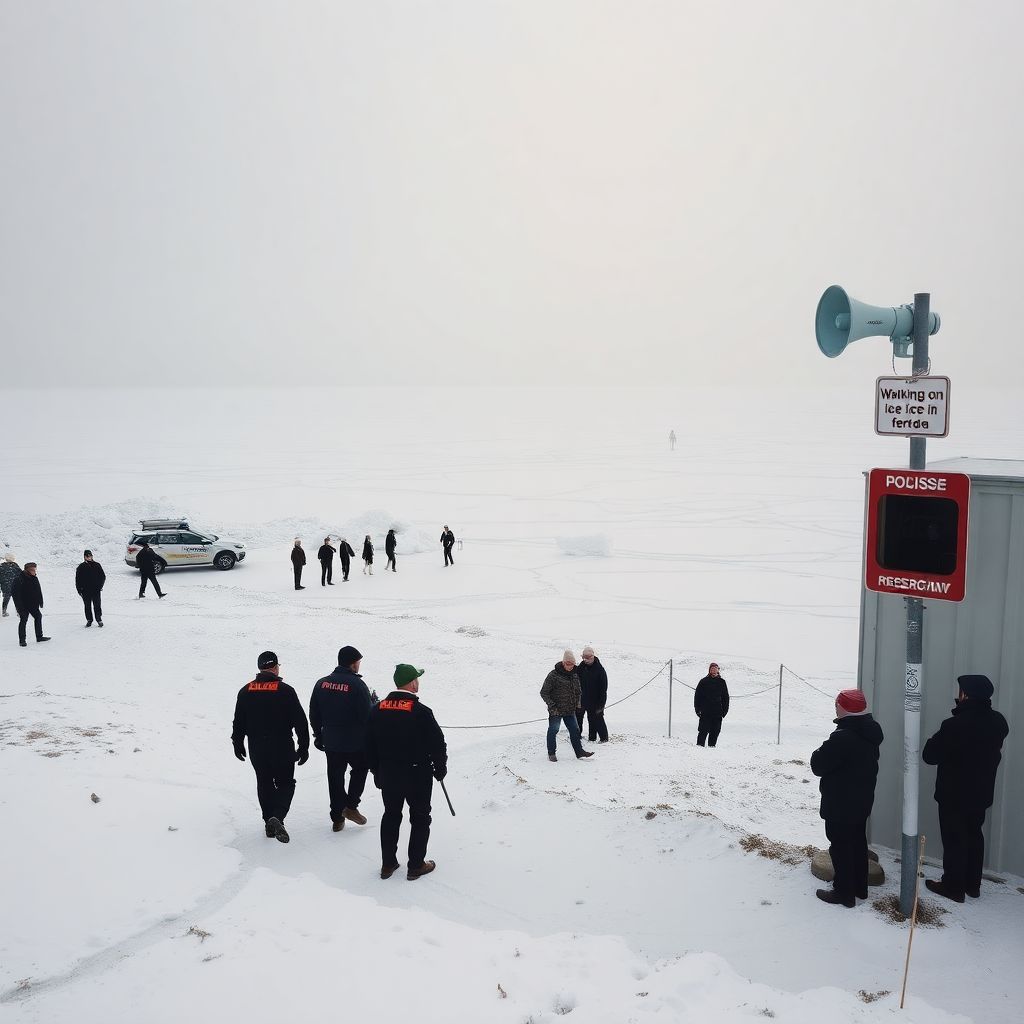 Замерзшая Балтика в Пионерском: тонкий лед, опасные селфи и штрафы