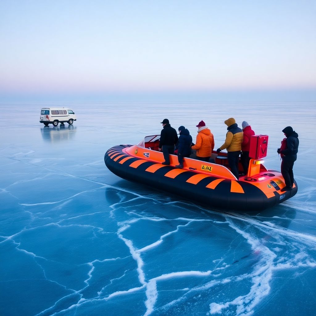 Зимний Байкал: туры на хивусах по льду Байкала — безопасная альтернатива УАЗам