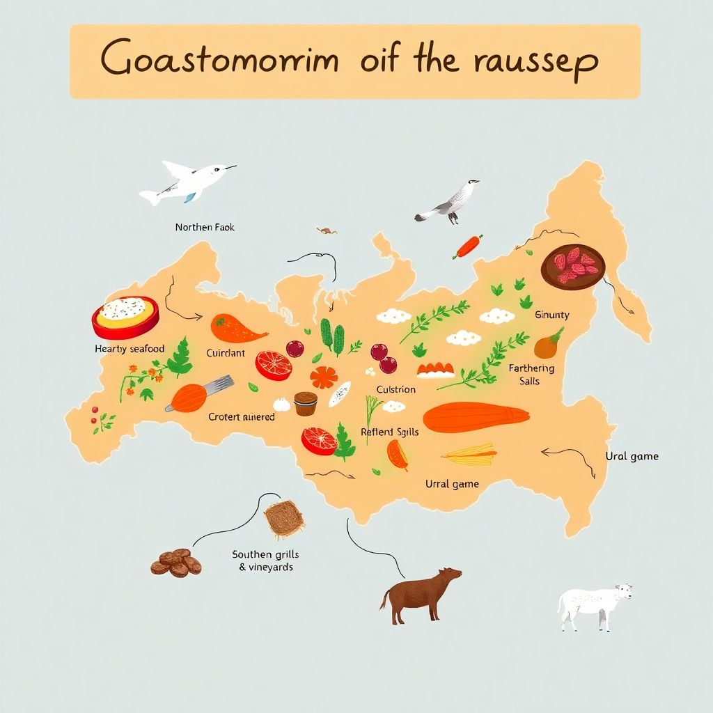 Гастрономическая карта России: как спланировать вкусное путешествие по стране