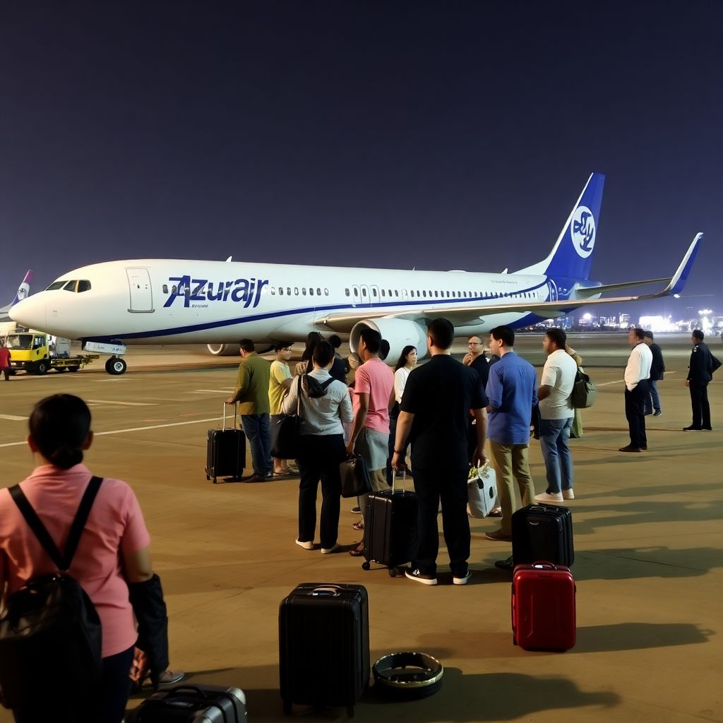 Azur air корректирует полетную программу после посадки в Янгоне и задержек во Вьетнам