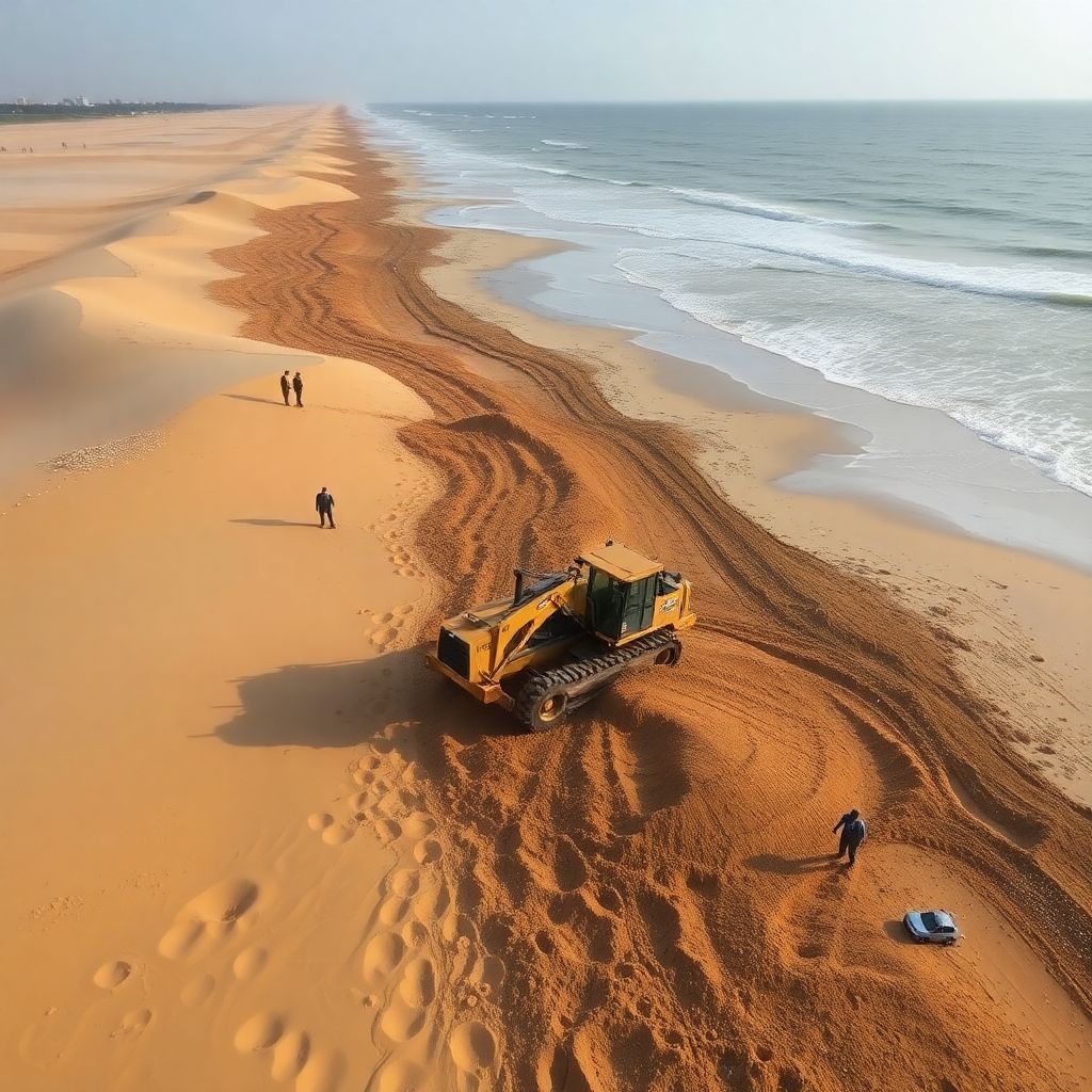 Курортный сезон в Анапе 2025: когда откроют пляжи после замены загрязнённого песка
