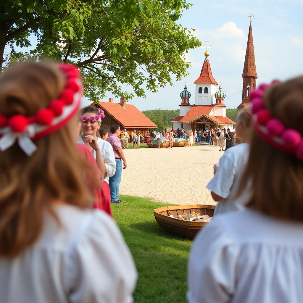 Фестивали Русского Севера с поморской кухней у Белого моря и деревянным зодчеством