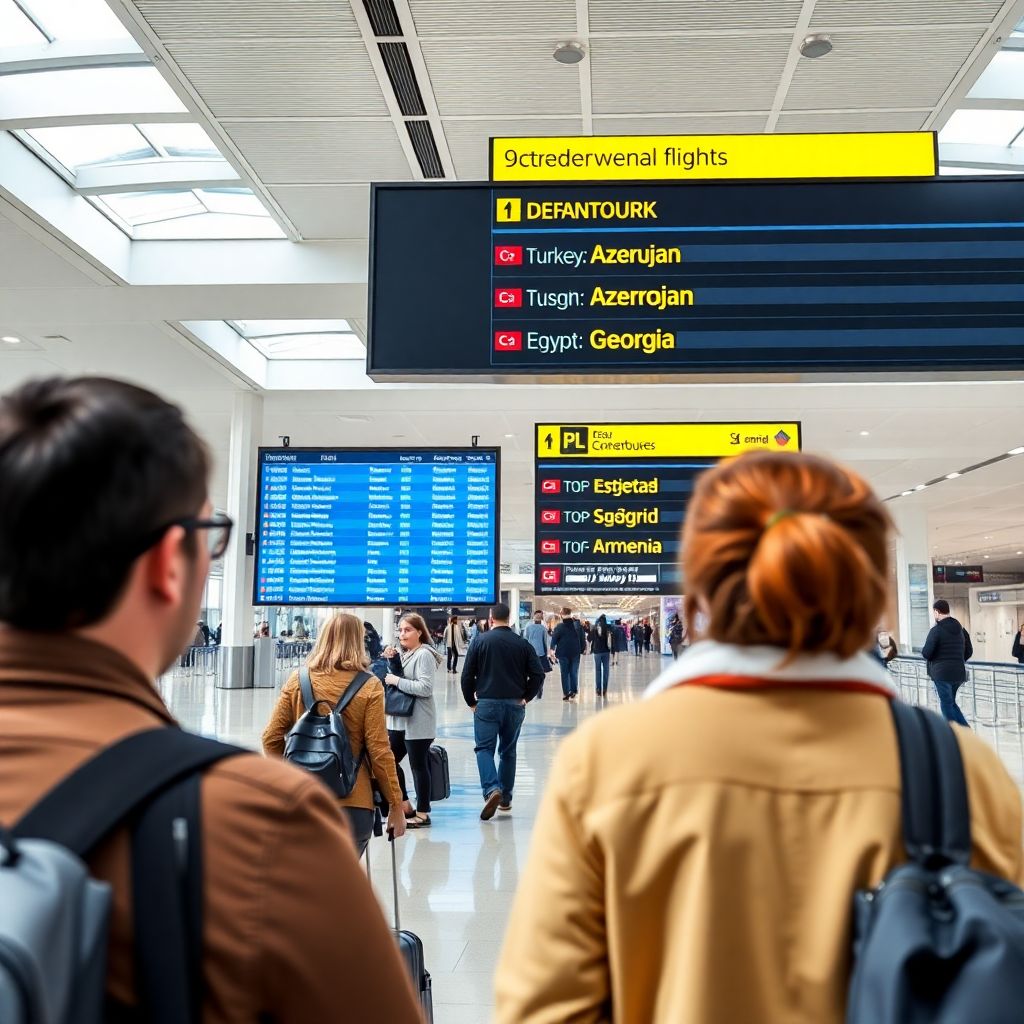 Международные рейсы из Оренбурга летом в Турцию, Египет и на Кавказ